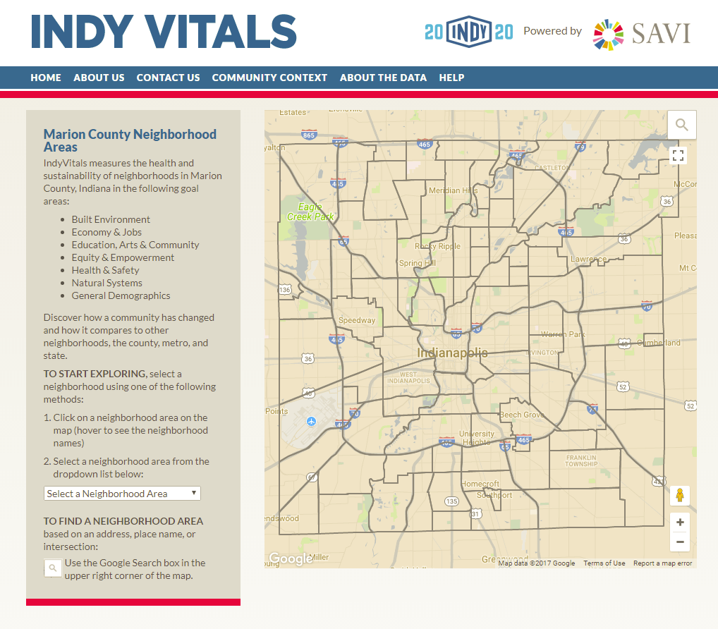 IndyVitals Can Help Your Organization Make Indy a Better Place to Live and Work