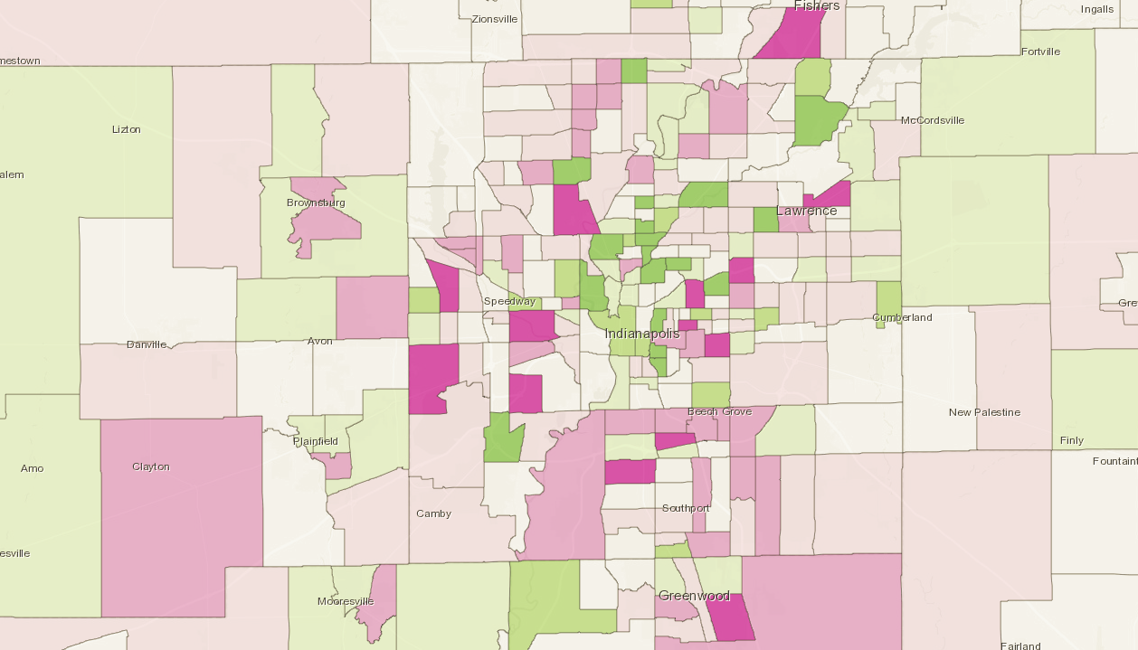 Explore Changes in your Neighborhood with this SAVI App