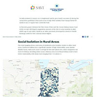 Social Isolation in Older Adults and Food/Meal Locations in Marion County