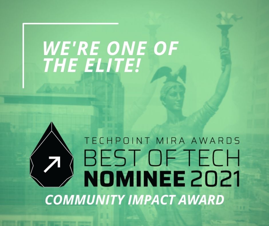 Polis Center nominated for TechPoint Mira Award Community Impact award