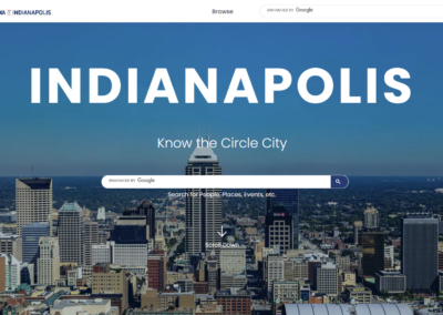 Polis launches a reinvented, digital version of the innovative Encyclopedia of Indianapolis