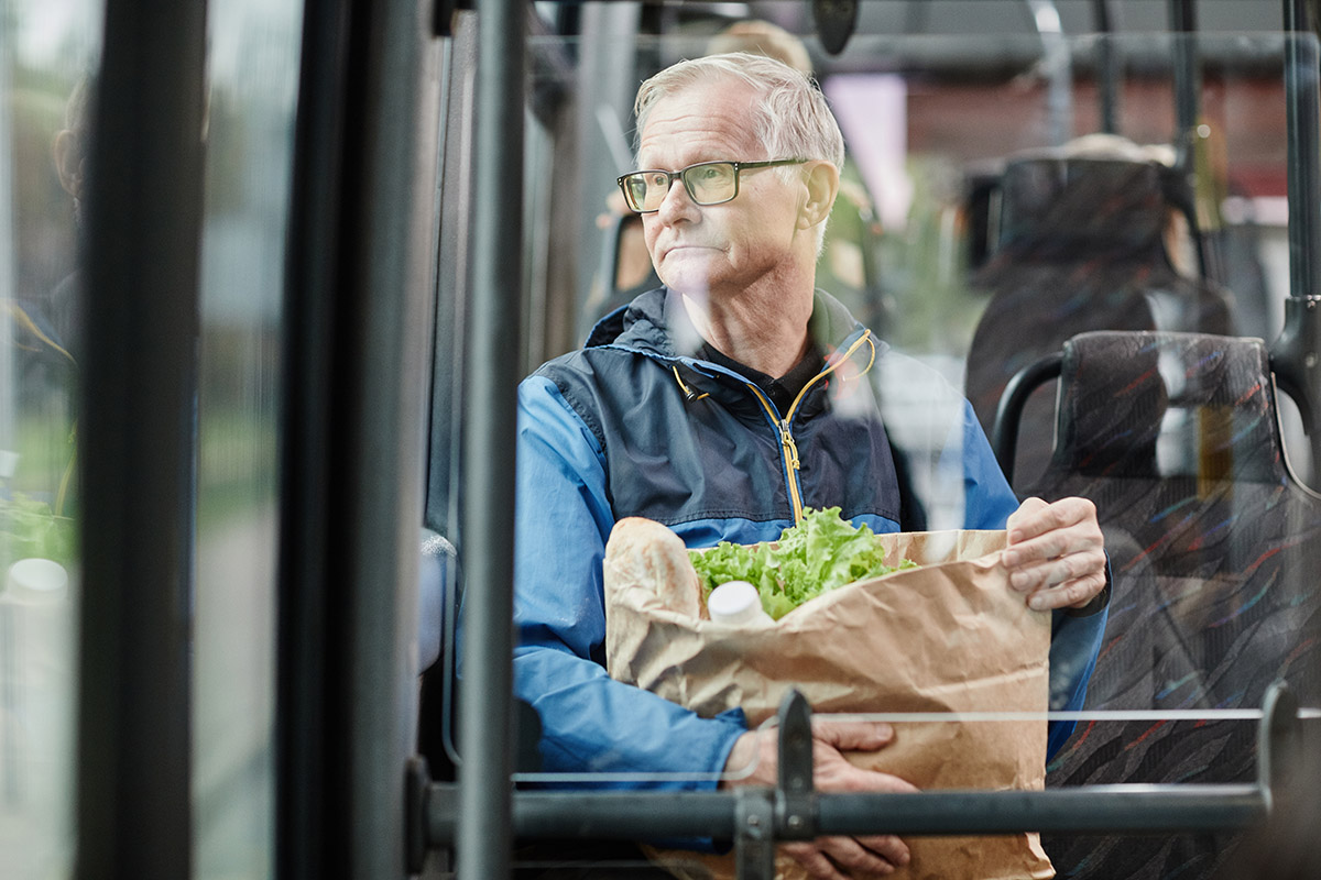 Limitations and opportunities with public transit for an aging population in Central Indiana